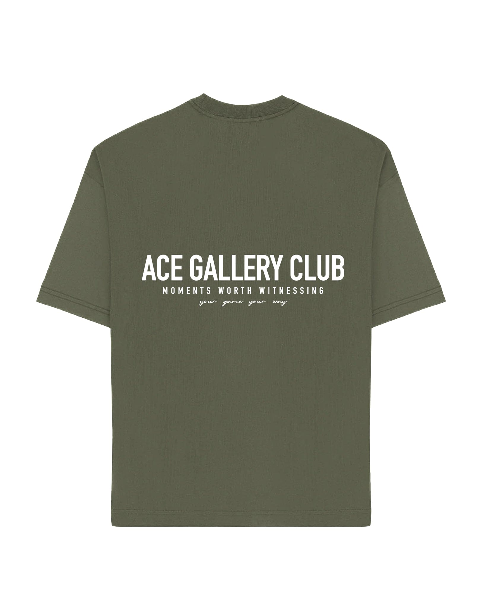 AGC MOMENTS TEE - OLIVE