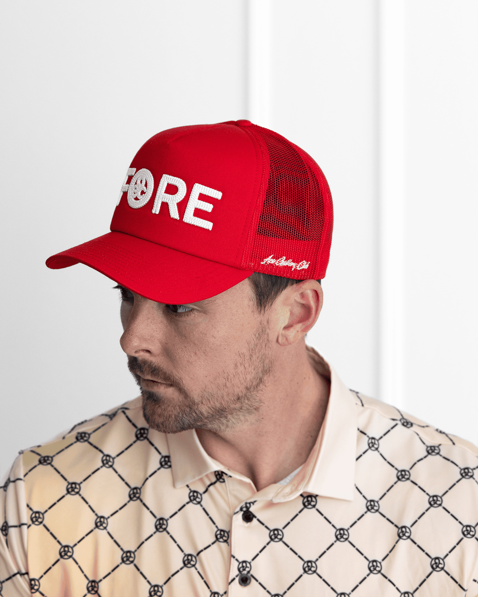 THE FORE TRUCKER HAT - RED